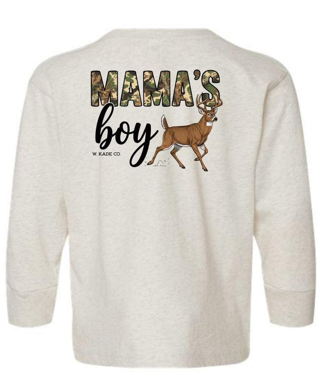 Mama's Boy Camo & Deer Long Sleeve