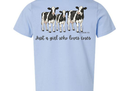 Just A Girl Who Loves Cows (Holstein)