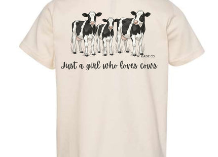 Just A Girl Who Loves Cows (Holstein)