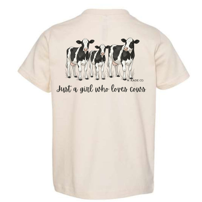 Just A Girl Who Loves Cows (Holstein)