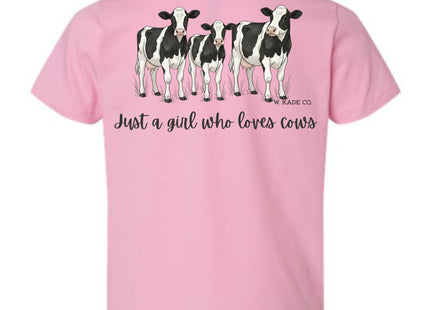 Just A Girl Who Loves Cows (Holstein)