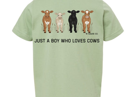 Just A Boy Who Loves Cows