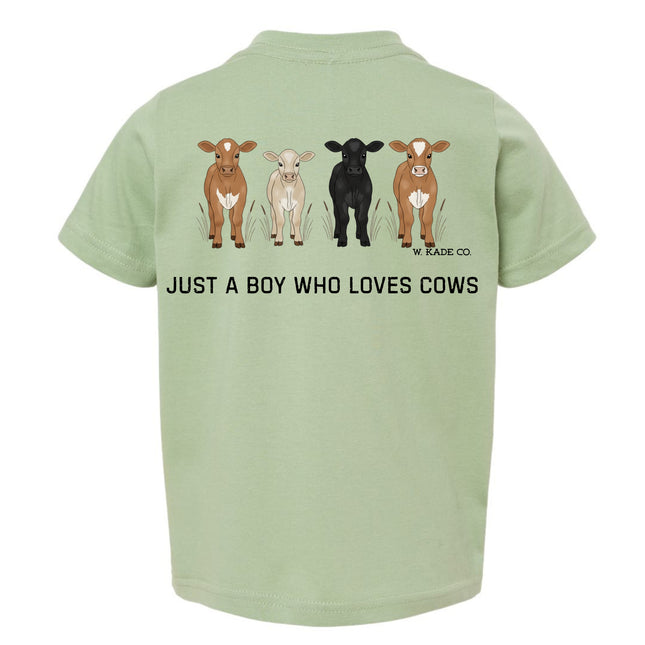 Just A Boy Who Loves Cows