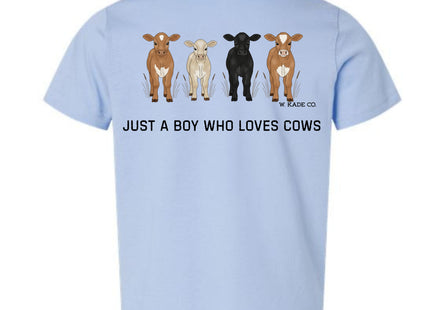 Just A Boy Who Loves Cows
