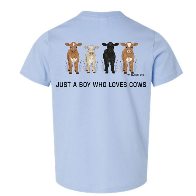 Just A Boy Who Loves Cows